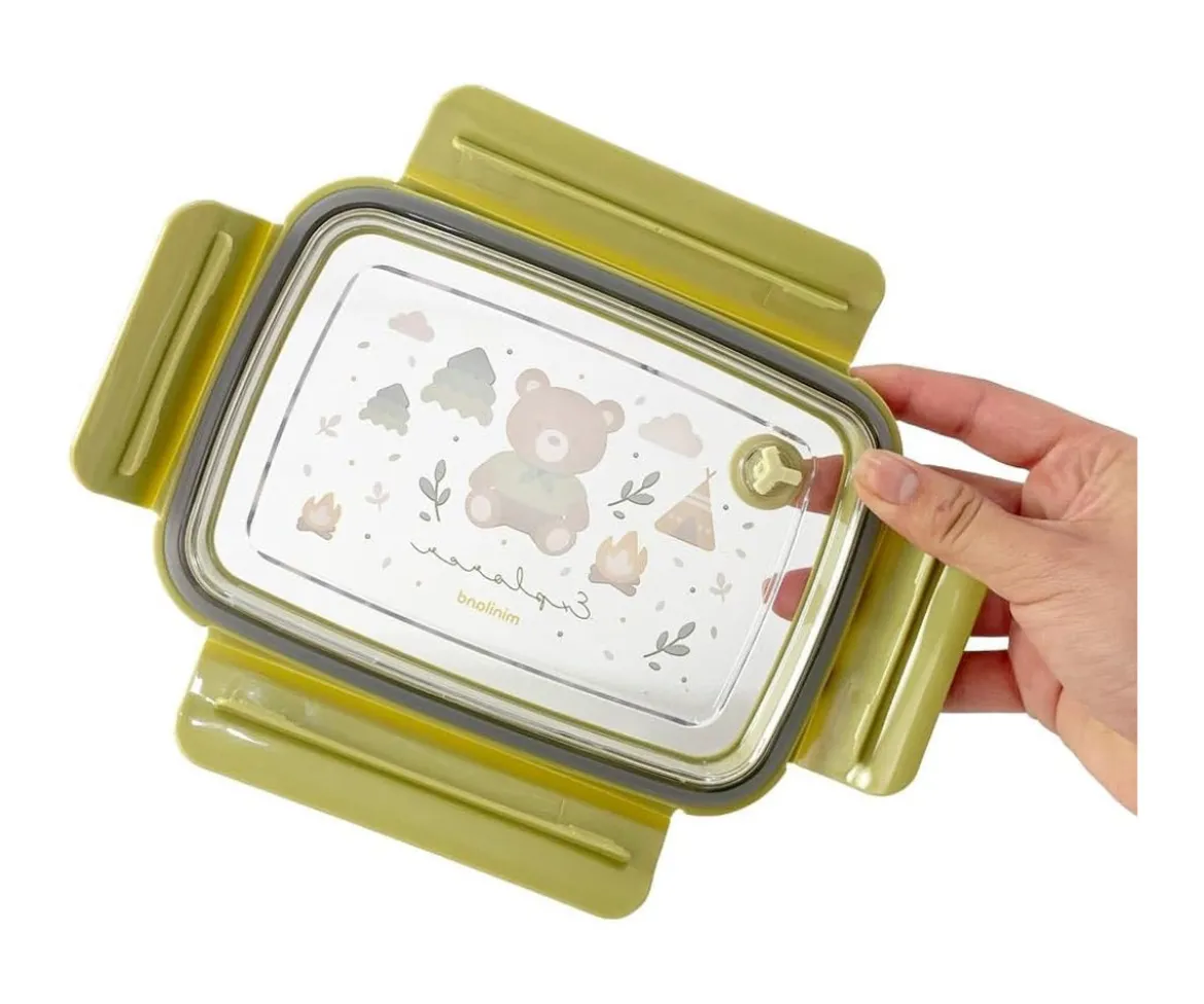 Caja de Almuerzo Acero Explorer
