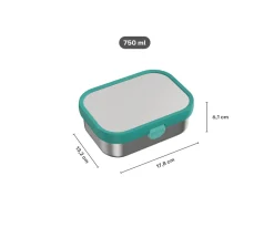 Caja de Almuerzo Bento Acero Stitch