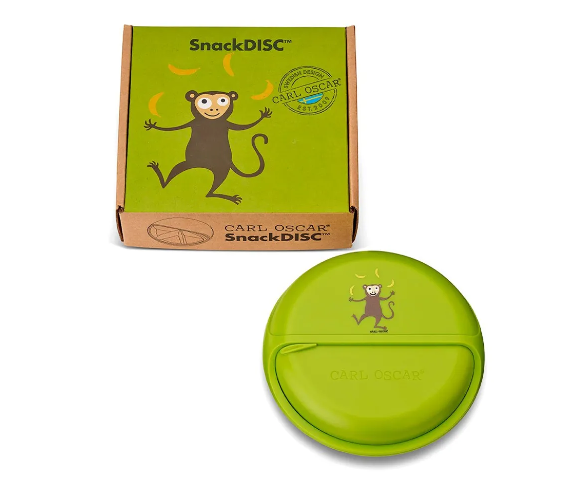 Caja de Almuerzo BentoDisc Mono Lime