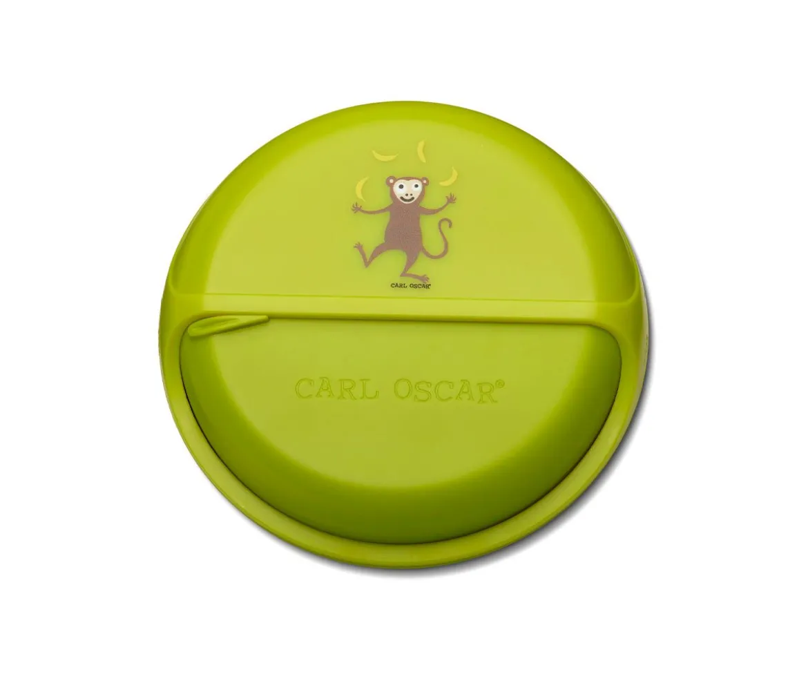Caja de Almuerzo BentoDisc Mono Lime