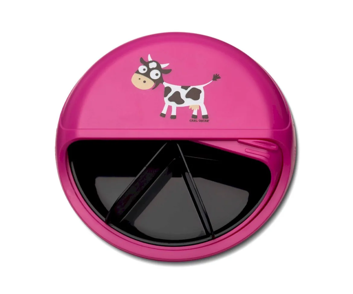 Caja de Almuerzo BentoDisc Vaca Purple