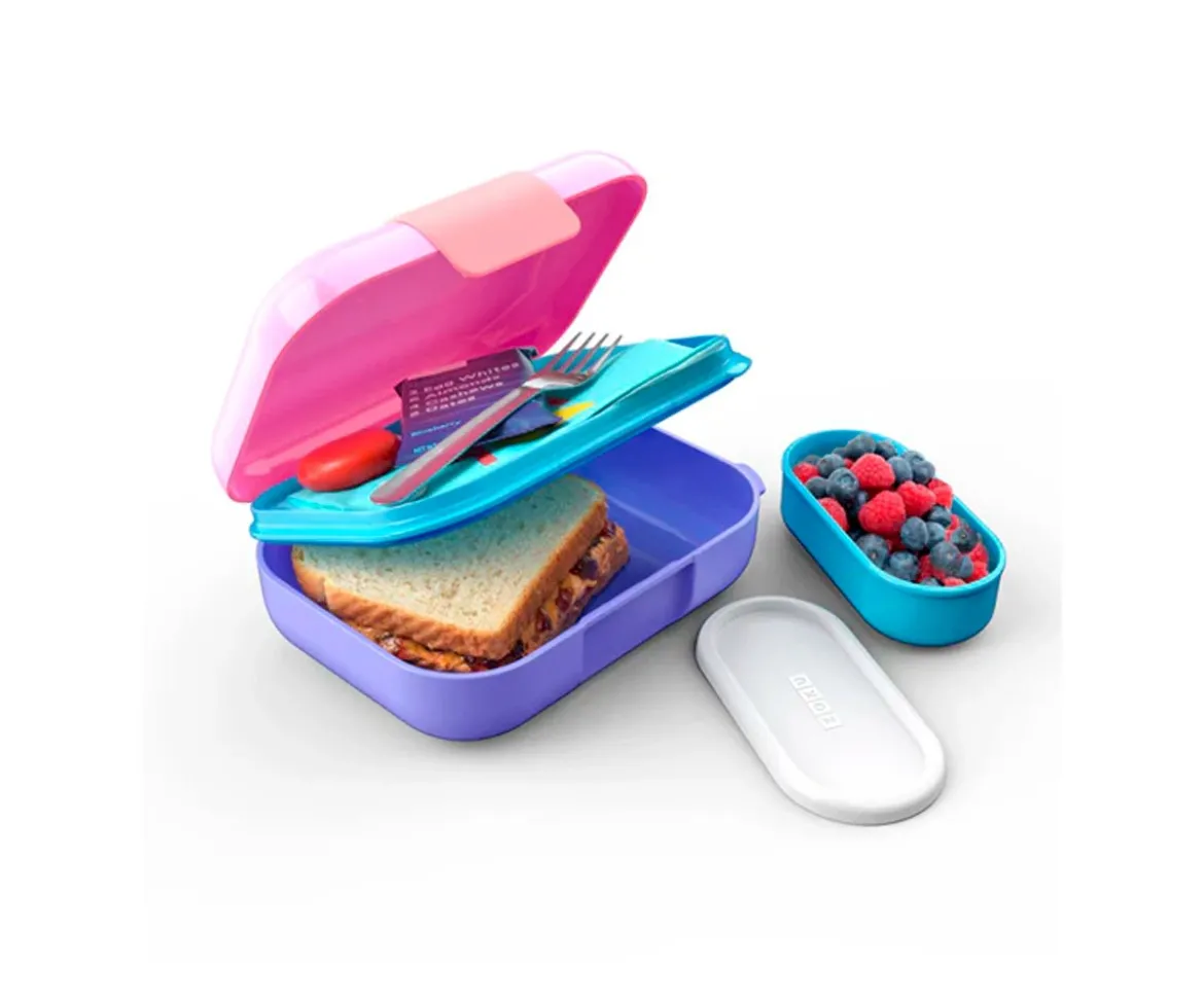 Caja de Almuerzo Bento Fiambrera Junior Rosa