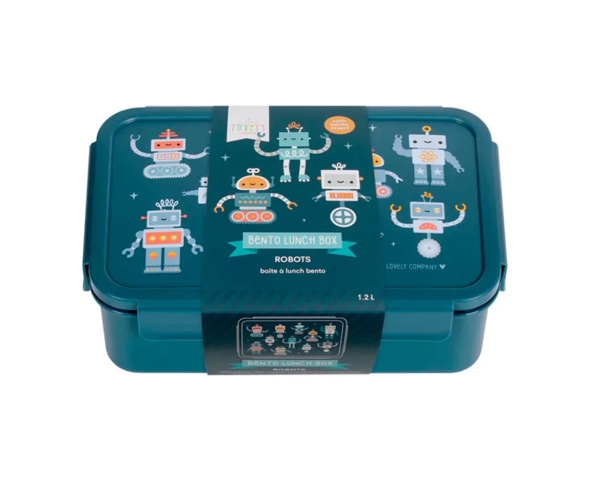 Caja de Almuerzo Bento Robots