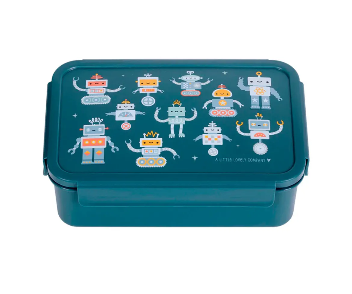 Caja de Almuerzo Bento Robots