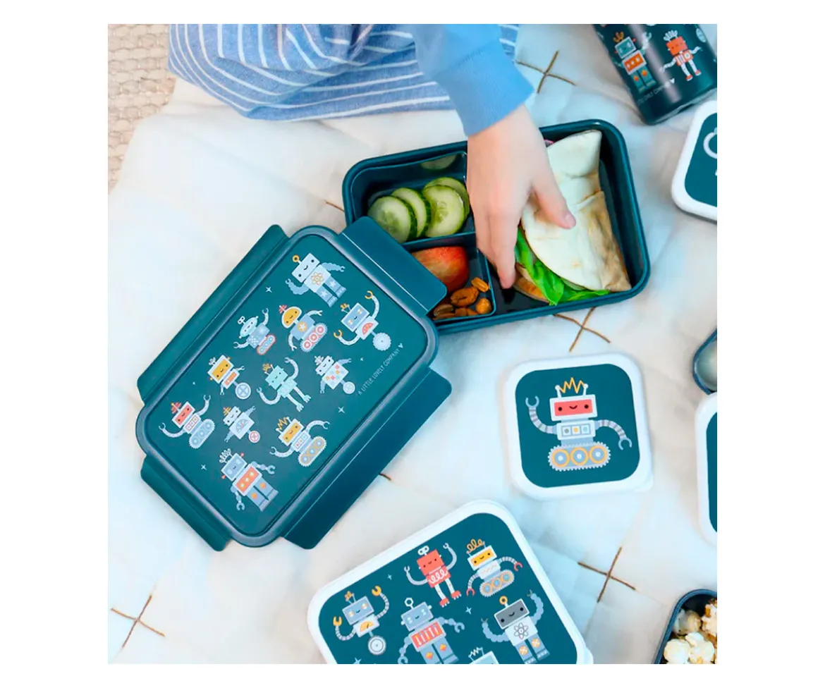 Caja de Almuerzo Bento Robots