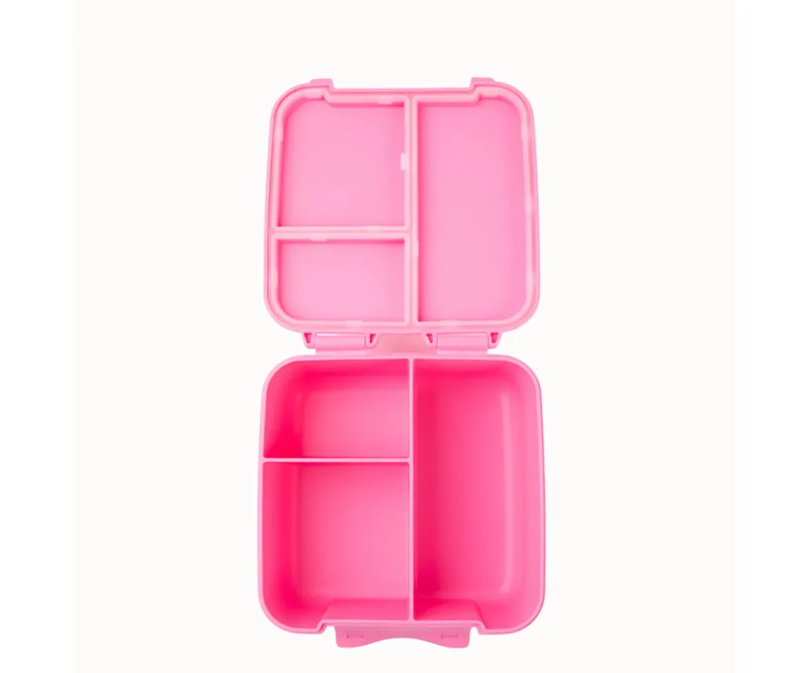 Caja de Almuerzo Bite Pink Floss 3 Compartimentos