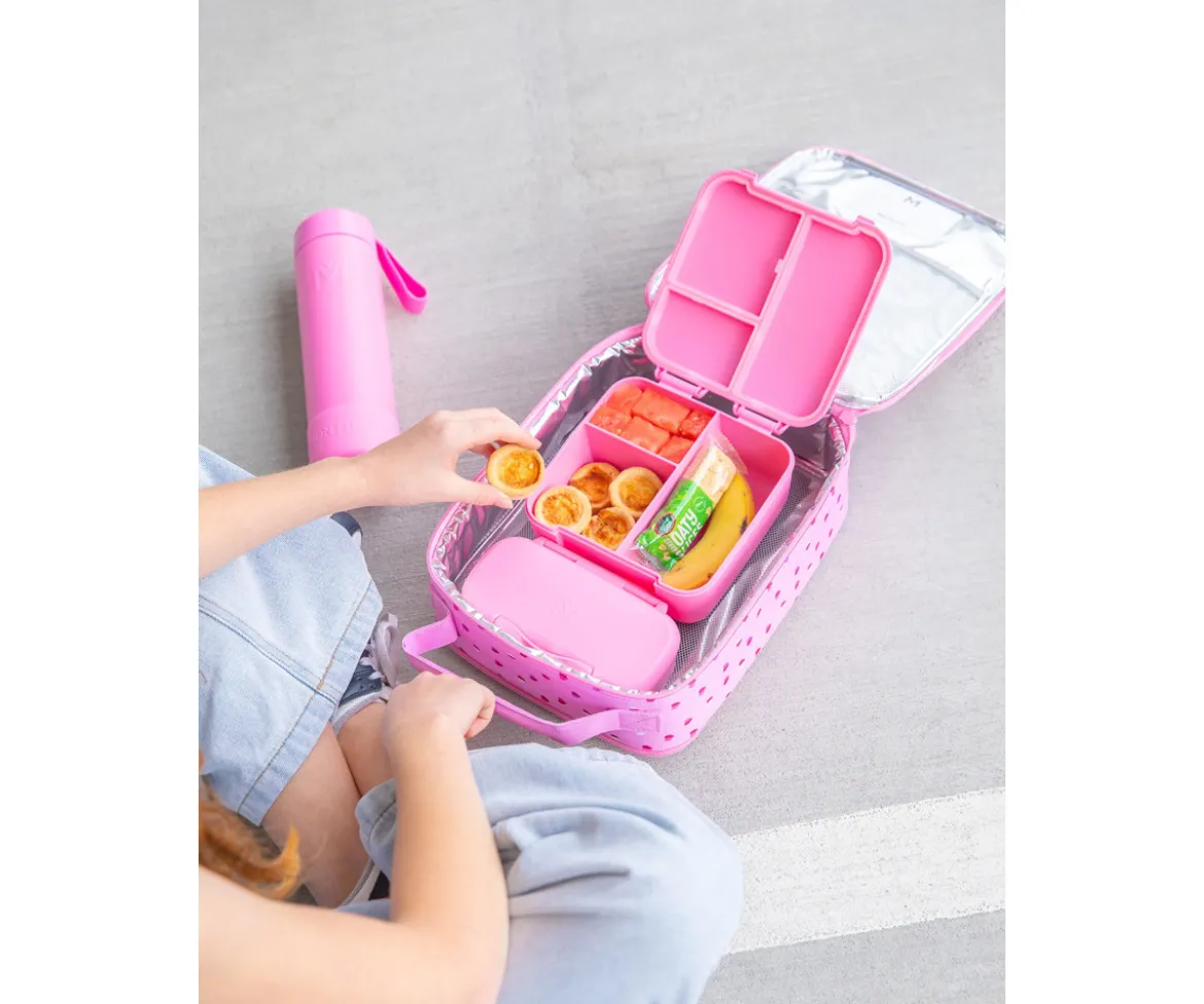 Caja de Almuerzo Bite Pink Floss 3 Compartimentos