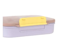 Caja de Almuerzo Compartimentos Bento Pattern Party Rose/Lilac