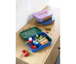 Caja de Almuerzo Compartimentos Bento Rainbow Green