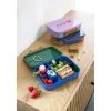 Caja de Almuerzo Compartimentos Bento Smile Navy Blue