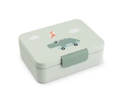 Caja de Almuerzo con Divisor Playground Green