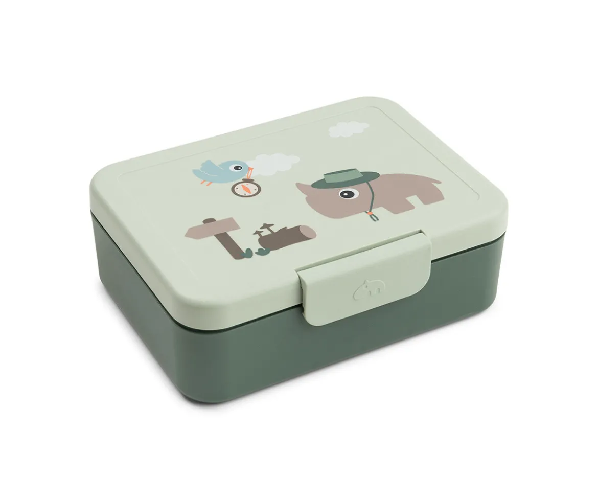 Caja de Almuerzo Grande Tiny Trails Green