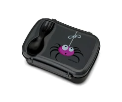Caja de Almuerzo N'ice Box Kids Araña Grey