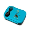 Caja de Almuerzo N'ice Box Kids Jirafa Turquoise