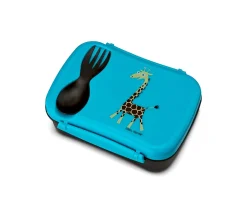 Caja de Almuerzo N'ice Box Kids Jirafa Turquoise