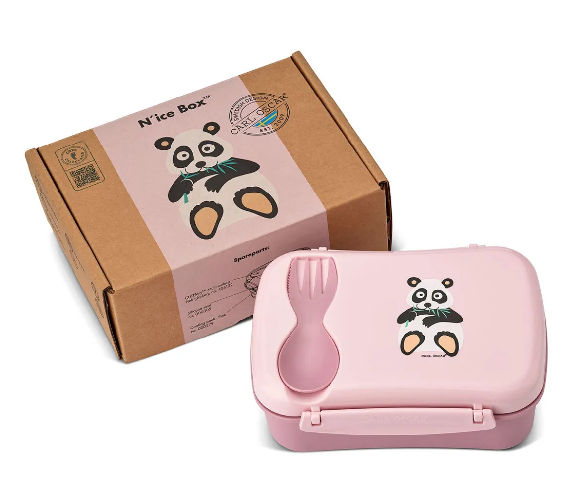 Caja de Almuerzo N'ice Box Panda Pink