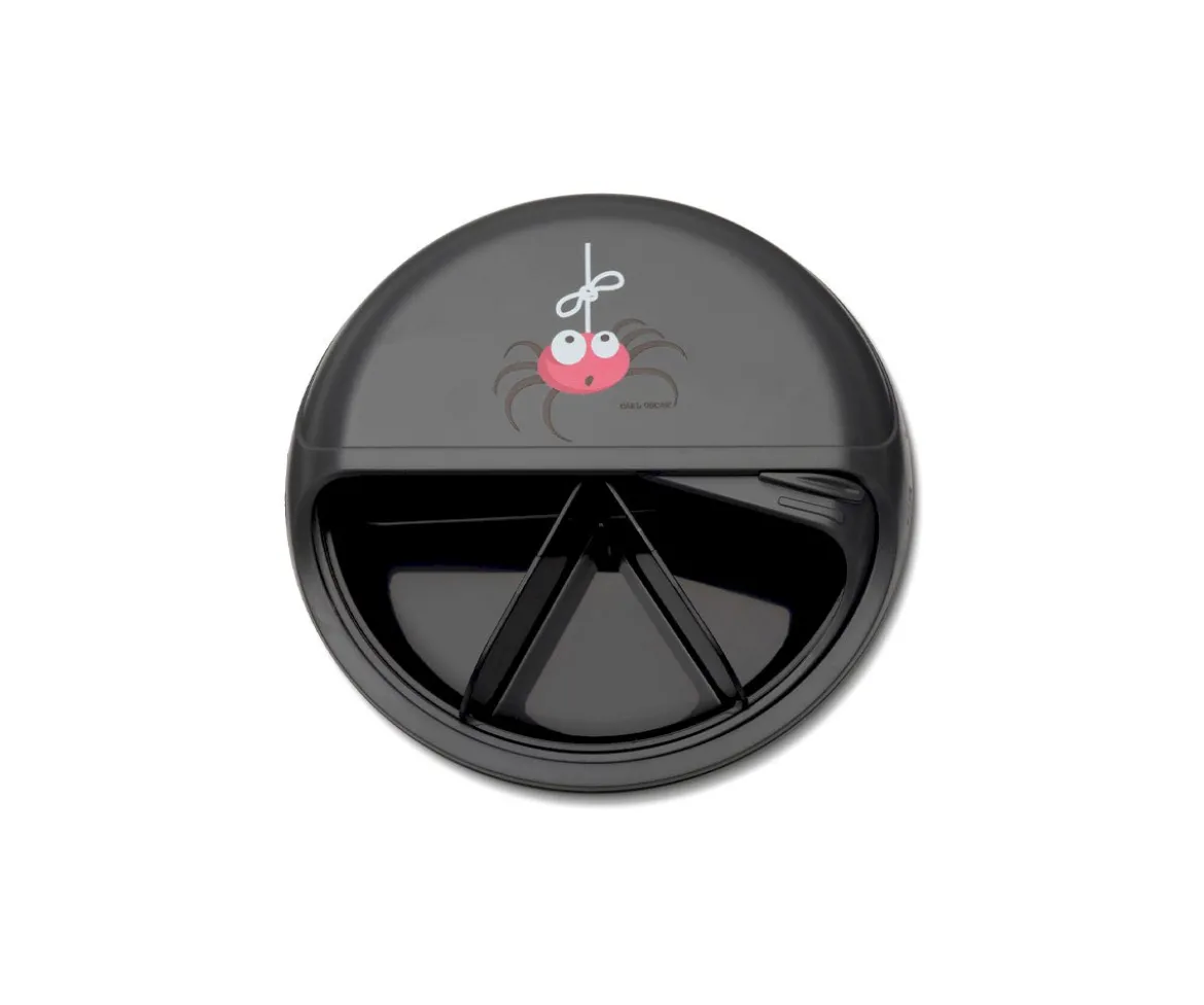 Caja de Almuerzo SnackDisc Araña Grey