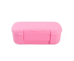 Caja de Almuerzo Snack Montiico Pink Floss 2 Compartimentos