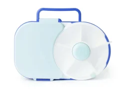 Caja de Almuerzo Spinner 2 in 1 Lunchox Blueberry Blue