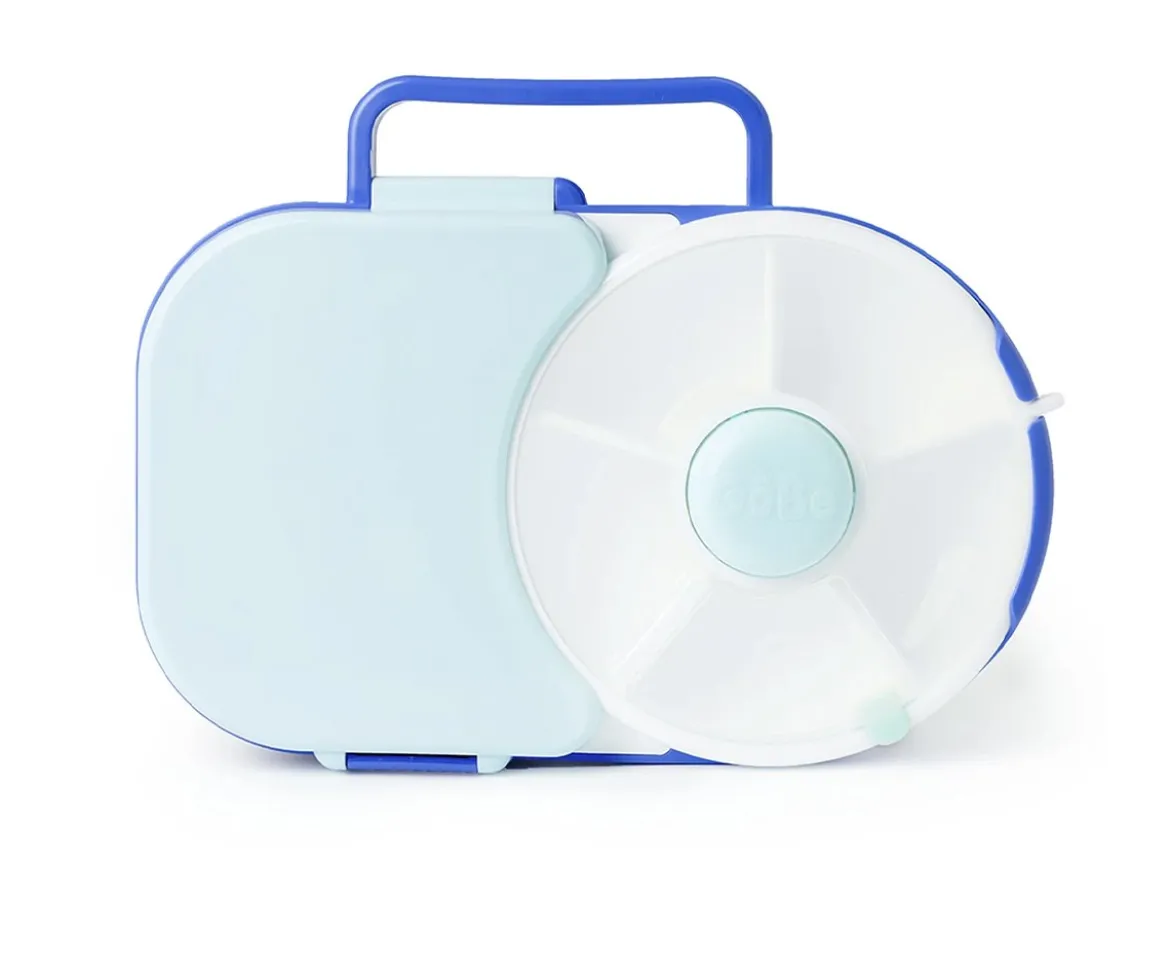 Caja de Almuerzo Spinner 2 in 1 Lunchox Blueberry Blue