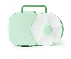 Caja de Almuerzo Spinner 2 in 1 Lunchox Sage Green