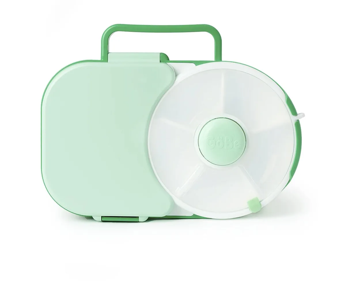 Caja de Almuerzo Spinner 2 in 1 Lunchox Sage Green