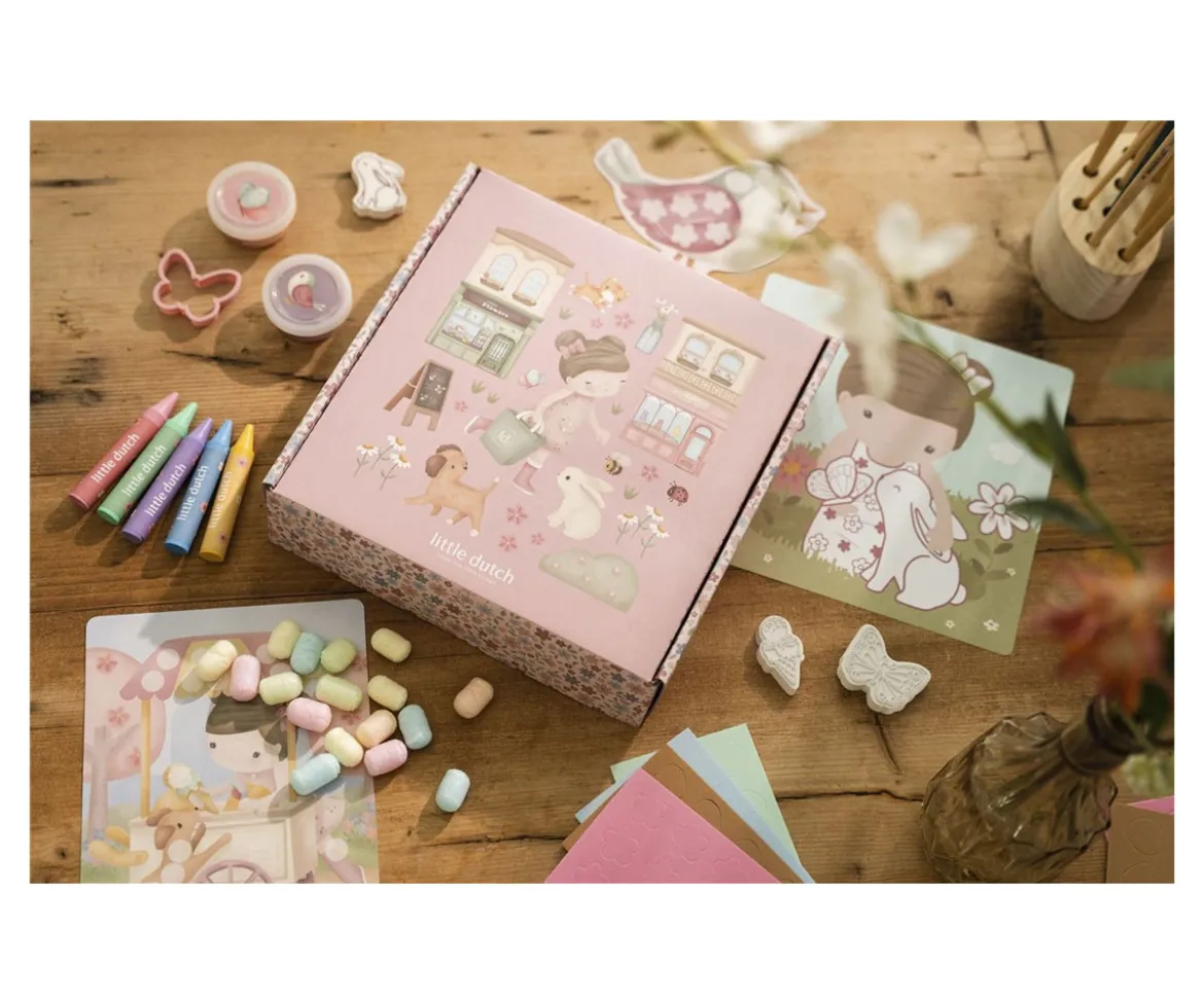 Caja de Creatividad Grande Rosa