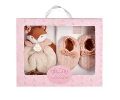 Caja de Nacimiento Mina Zorro con Doudou y Zapatitos