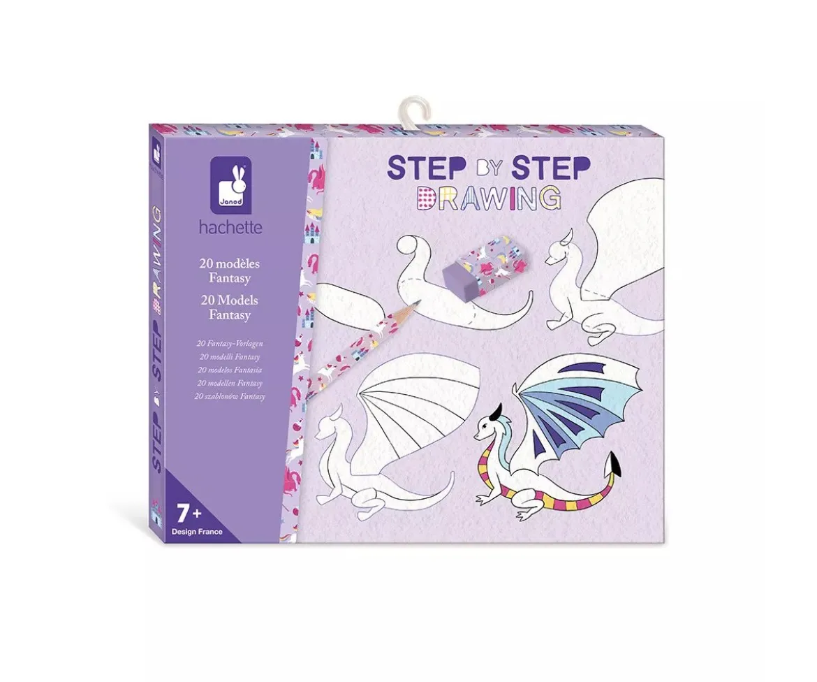 Caja Dibujo Creativo 20 Modelos Fantasía