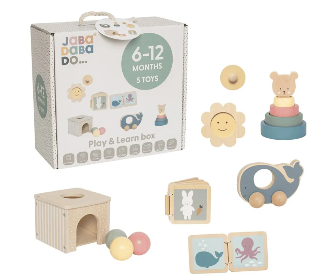 Caja Juega y Aprende 6-12 Meses