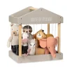 Caja para Peluches Gris/Natural