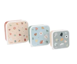 3 Cajas Almuerzo Geometric Nature