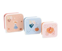 3 Cajas Almuerzo Mouse Fairies