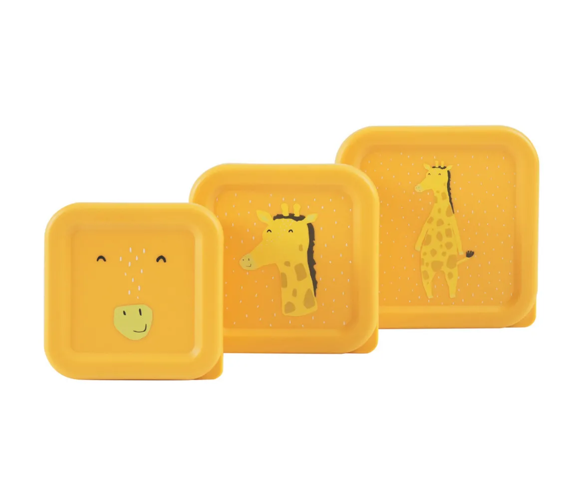 3 Cajas Almuerzo Mr. Giraffe