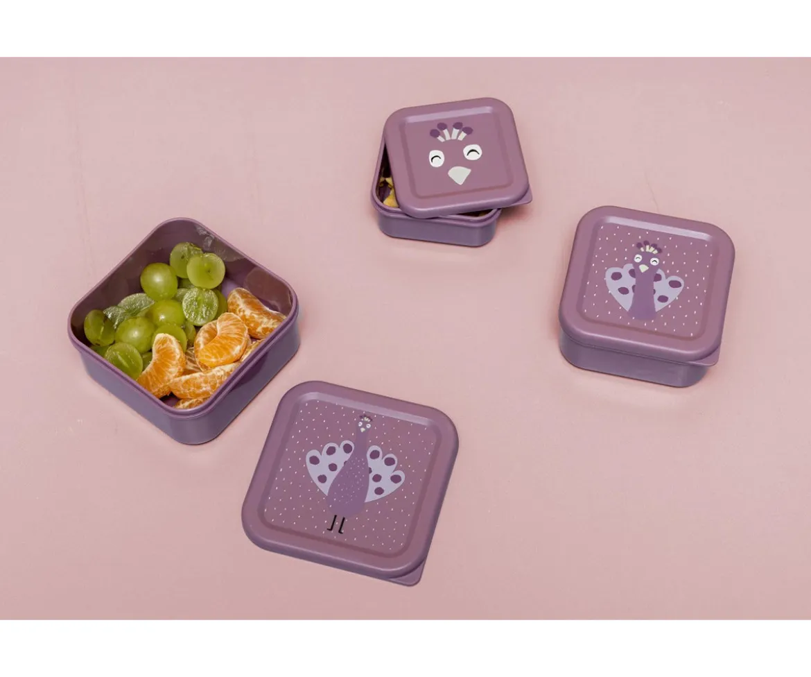 3 Cajas Almuerzo Mrs. Peacock