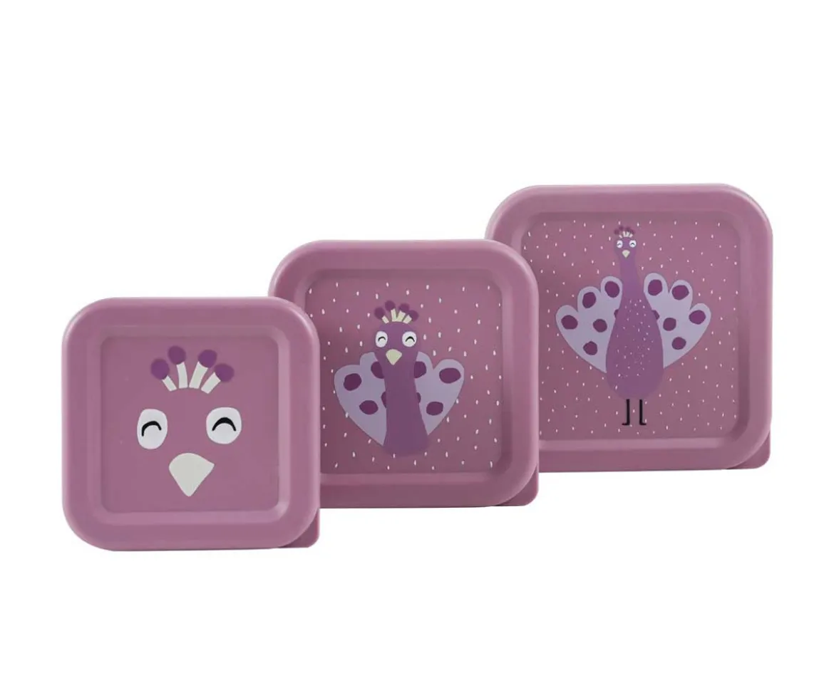 3 Cajas Almuerzo Mrs. Peacock