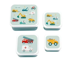4 Cajas de Almuerzo Vehicles