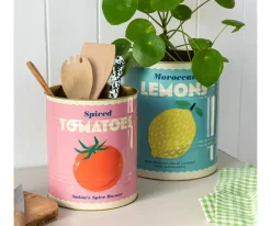2 Cajas Metálicas de Almacenaje XL Lemon & Tomato