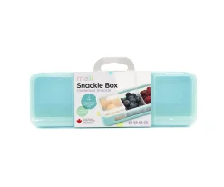 Caja Snackle 4 Compartimentos Blue