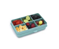 Caja Snackle 6 Compartimentos Blue