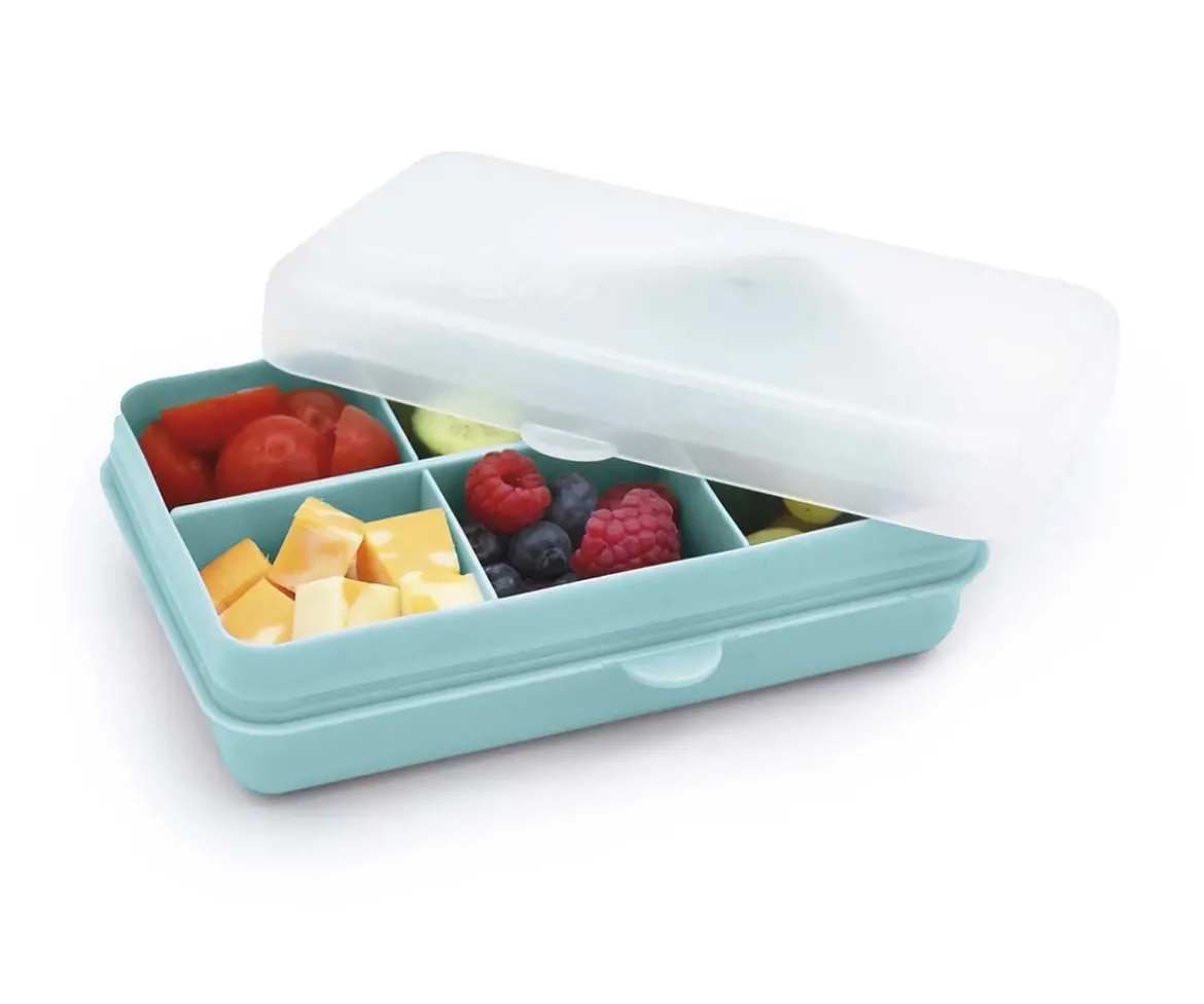 Caja Snackle 6 Compartimentos Blue