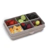 Caja Snackle 6 Compartimentos Grey