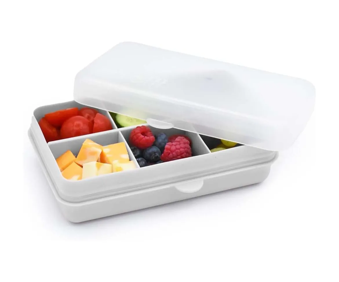 Caja Snackle 6 Compartimentos Grey