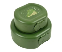 2 Cajas para Snacks con Clip Mr. Alligator