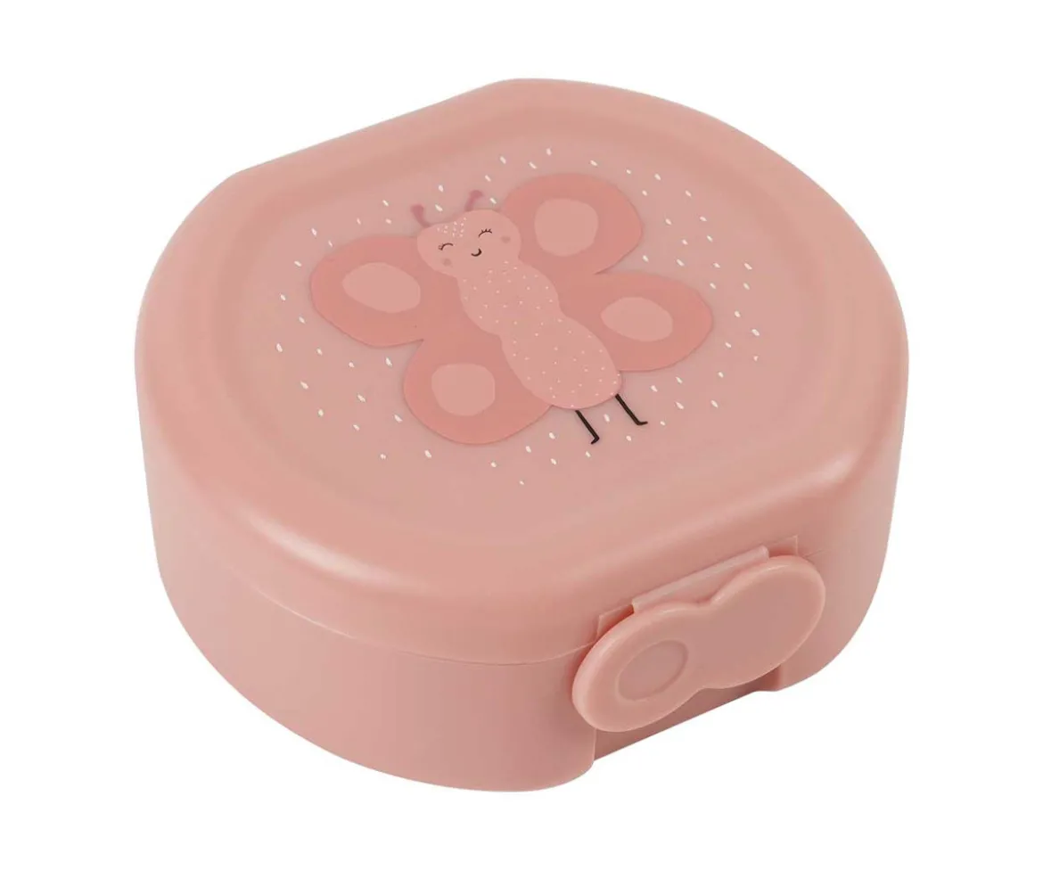 2 Cajas para Snacks con Clip Mrs. Butterfly