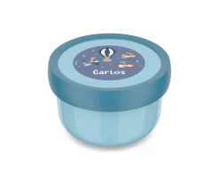 Cajita para Fruta Personalizada Campus Cool Blue Planes