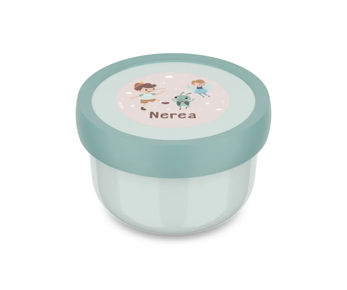 Cajita para Fruta Personalizada Campus Cool Mint The Wooden Boy