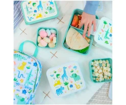 4 Cajitas Almuerzo y Snacks Jungle