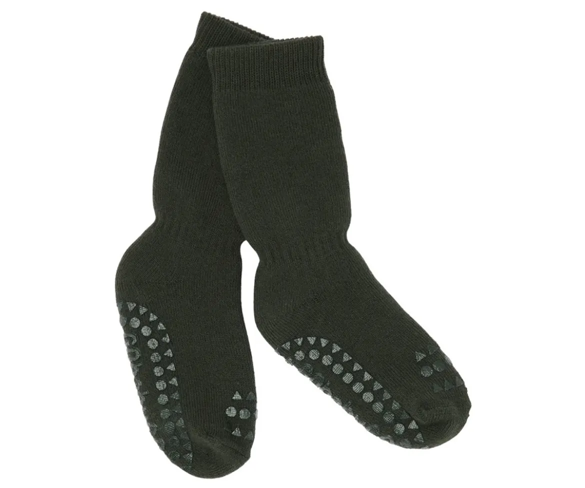 Calcetines Suela Antideslizante Algodón Forrest Green