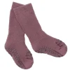 Calcetines Suela Antideslizante Algodón Misty Plum